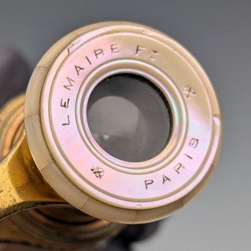 フレンチアンティーク マザーオブパール装飾 オペラグラス 双眼鏡 LEMAIRE